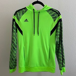 Adidas Neon Green/Black Hoodie